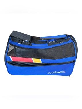 Blue Travel Pet Carrier Tote